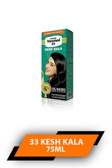 Vasmol 33 Kesh Kala 75ml